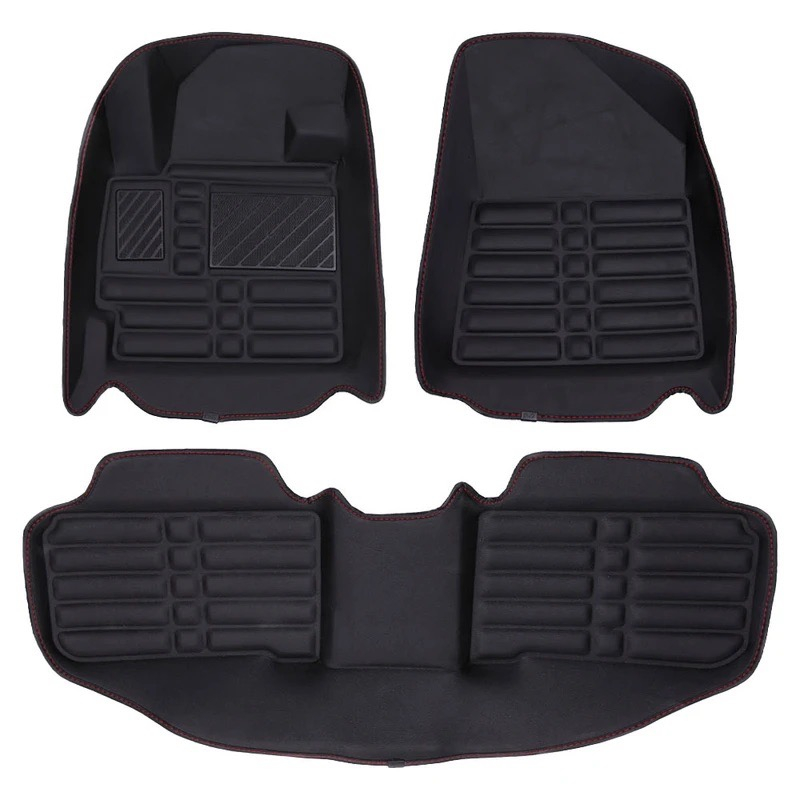 کفپوش پنج بعدی مشکی پانیذ مدل EVA مناسب چانگان CS55 با طراحی مقاوم و پوشش کامل کف خودرو